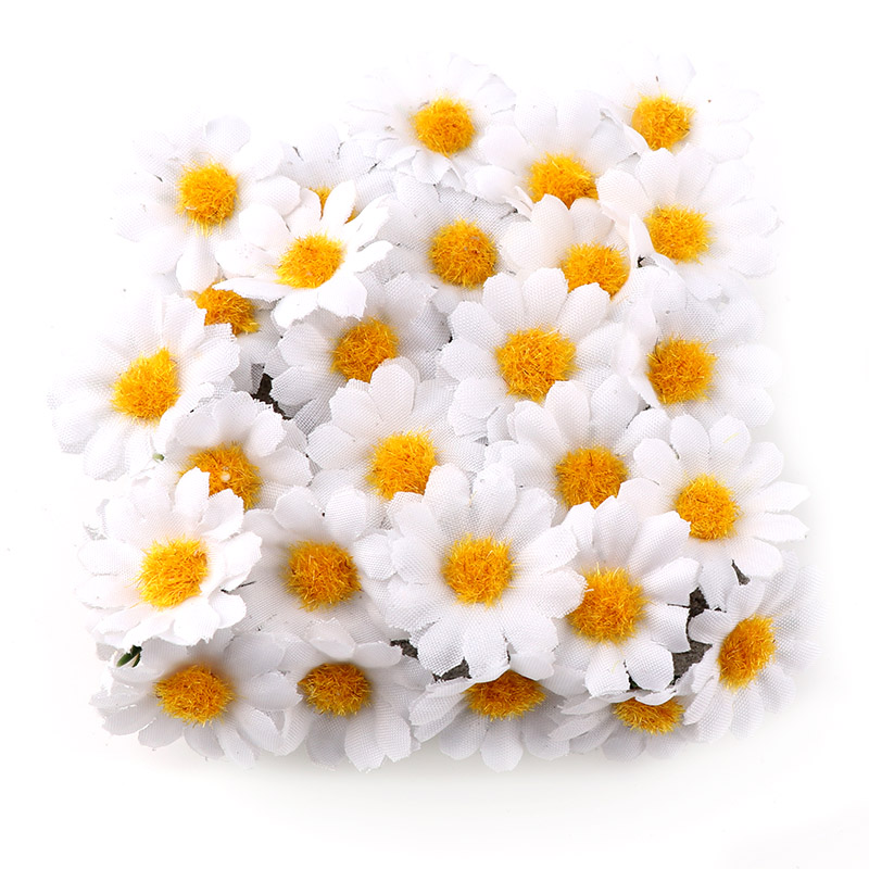 Florist Supply Bulk - 100 قطعة/مجموعة زهور صناعية صغيرة من
