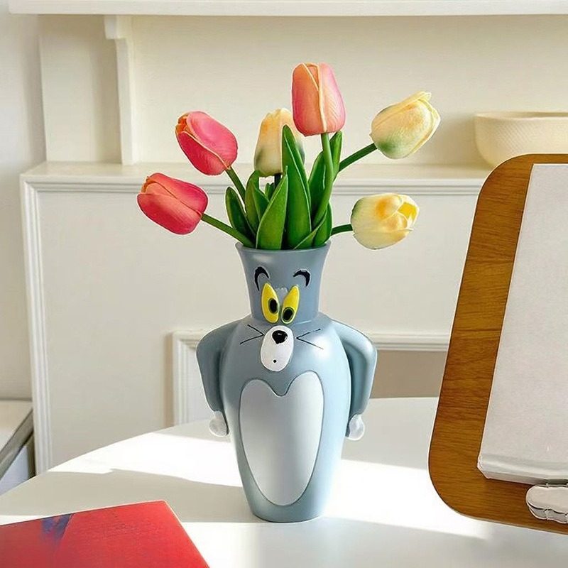 مزهرية كرتونية جديدة على شكل ت - مراجعة Florist Supply Vases وسعره